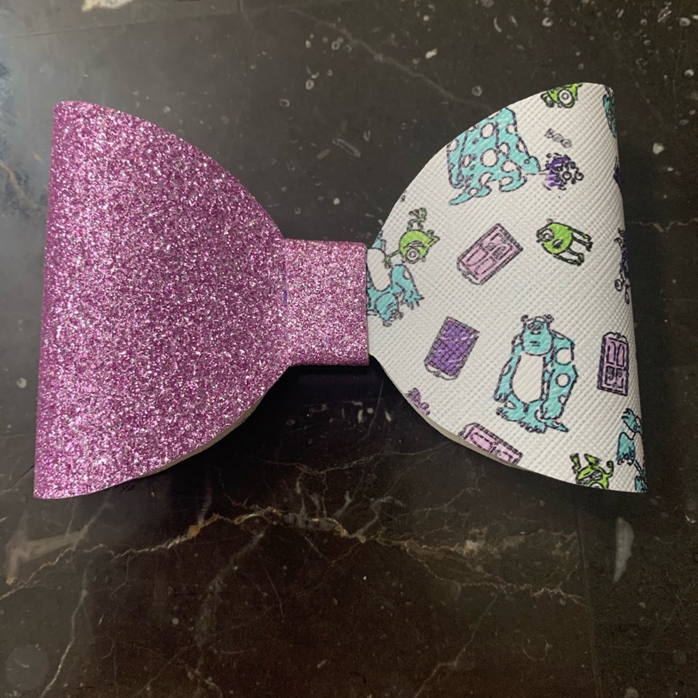 Monster Inc girl hair bow